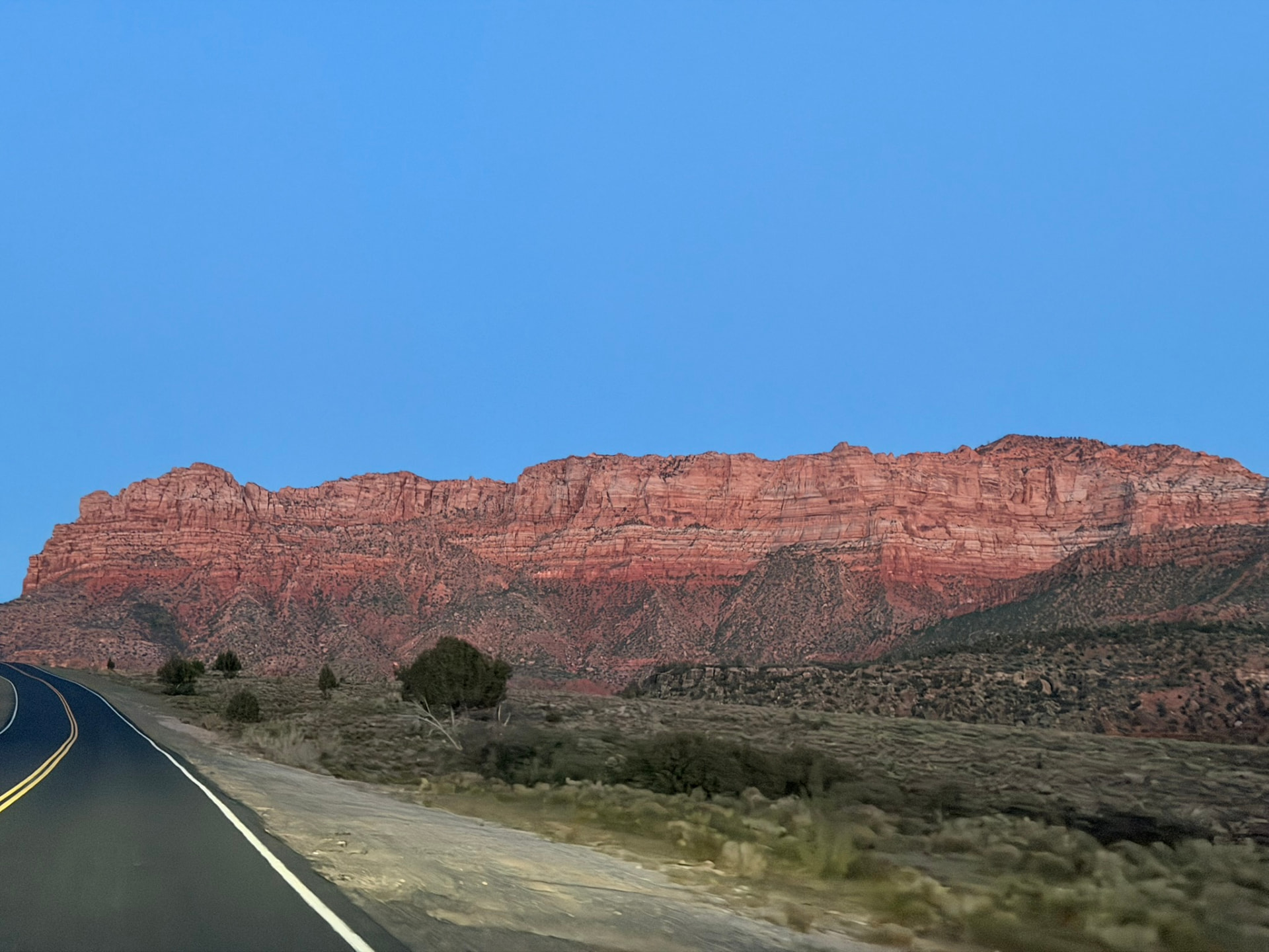 The road to Zion