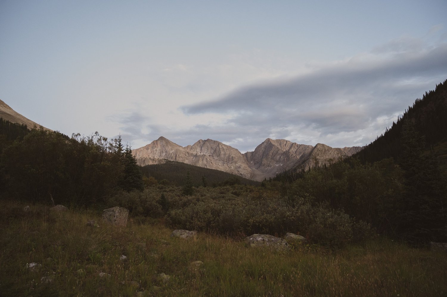 Mt. Huron — alpine lake