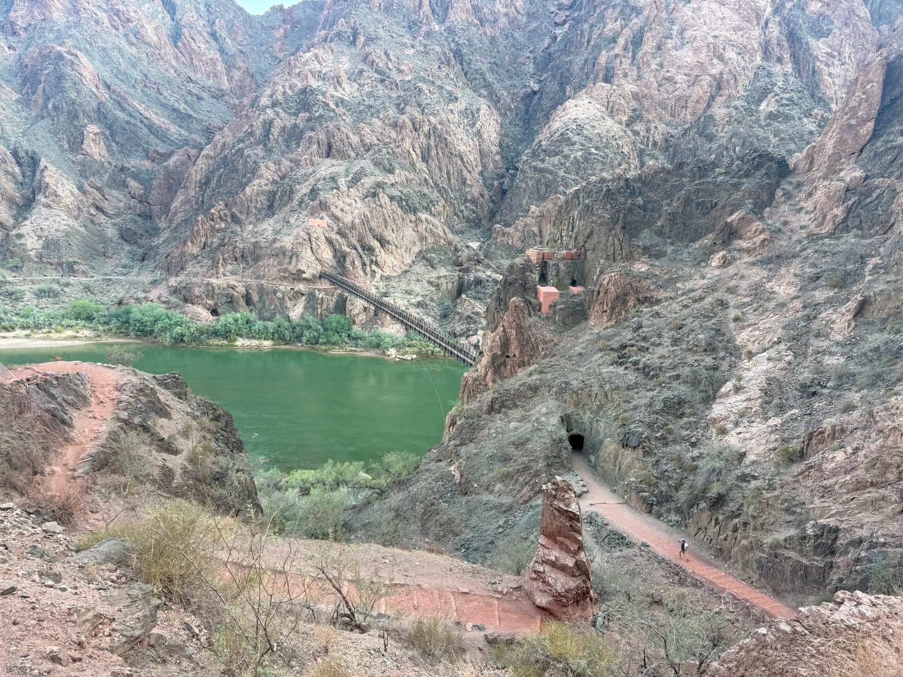 Grand Canyon — climbing out