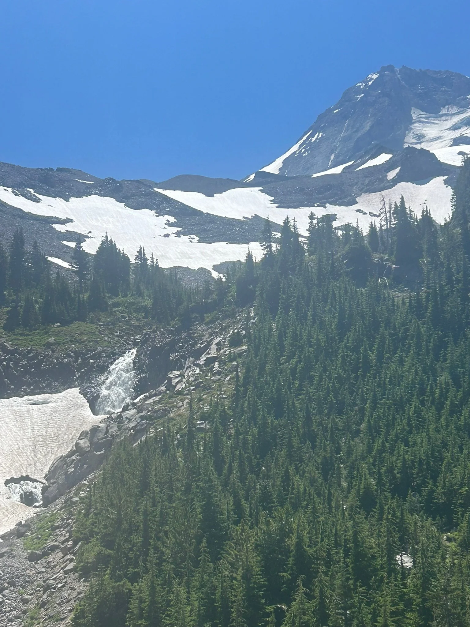 Mt. Hood — descent