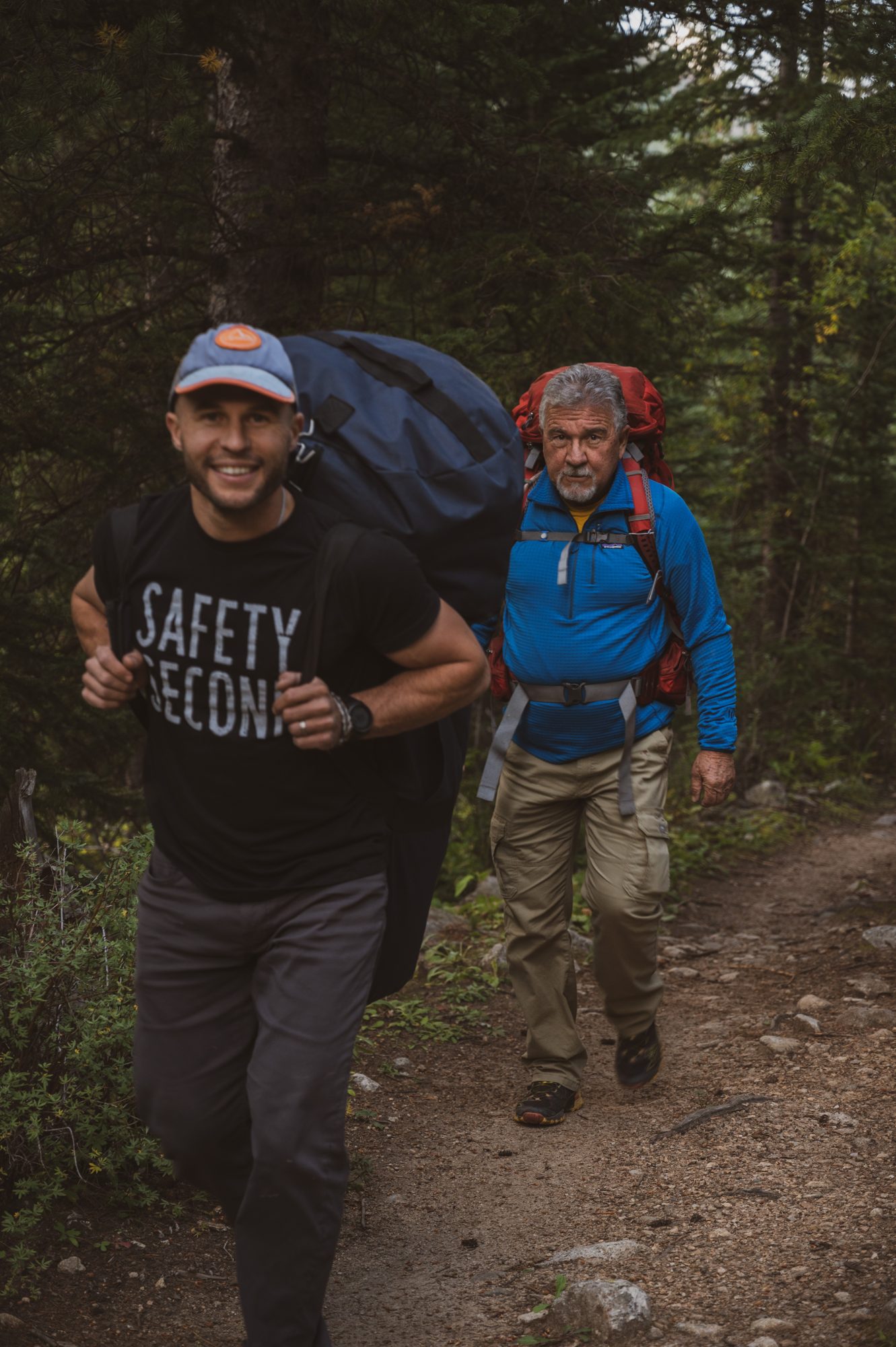 Mt. Huron — moving through the trees