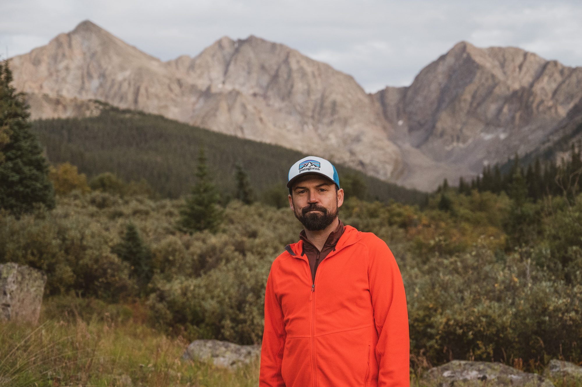Mt. Huron — portrait in the basin