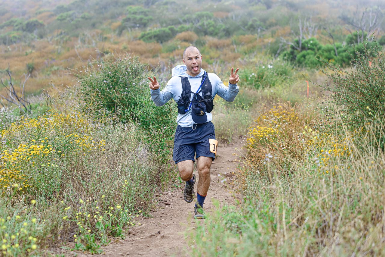Malibu — mid-race celebration